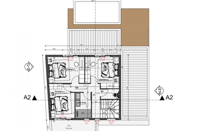 Maison neuve avec terrasse piscine 5 pièces à louer 1700 € par mois à Sainte-Suzanne