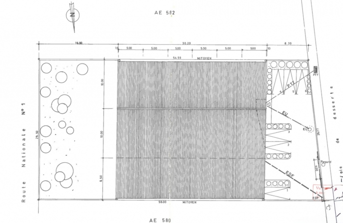 À La Possession, local de 194m2 en location 17000 € par mois