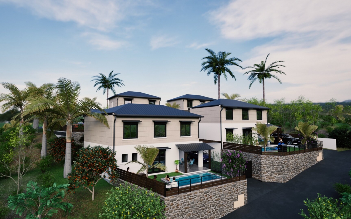 Les Villas Expédit à l'Etang Salé Les Hauts - Villa Neuve T4