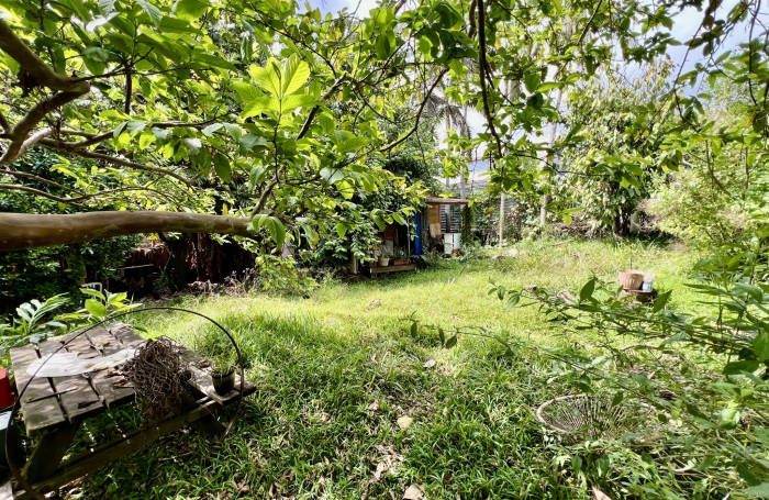 ENTRE DEUX 97414 - VILLA FONCTIONNELLE + BUNGALOW - VASTE TERRAIN ARBORE - CADRE VERDOYANT