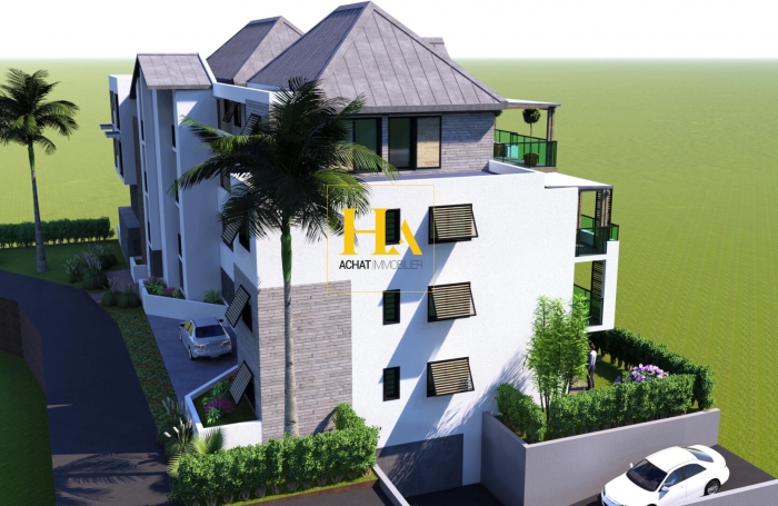 Vente Appartement 67.31m&sup2; 3 pi&egrave;ces Saint Gilles Les Hauts