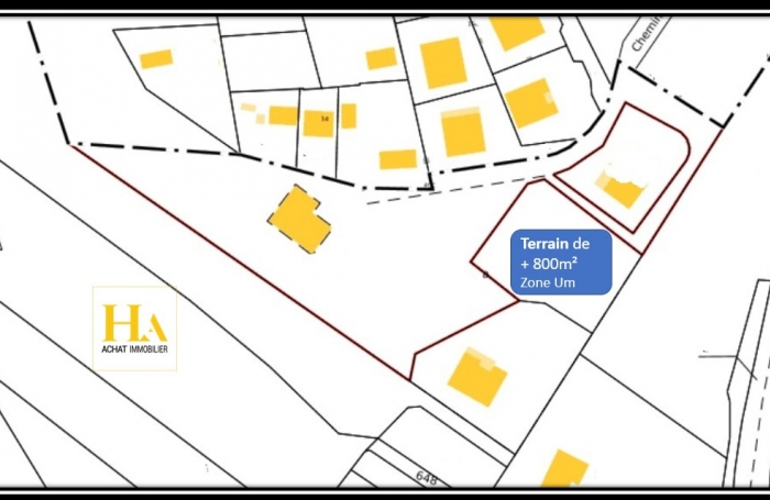 Vente Terrain 864m&sup2; Saint Denis