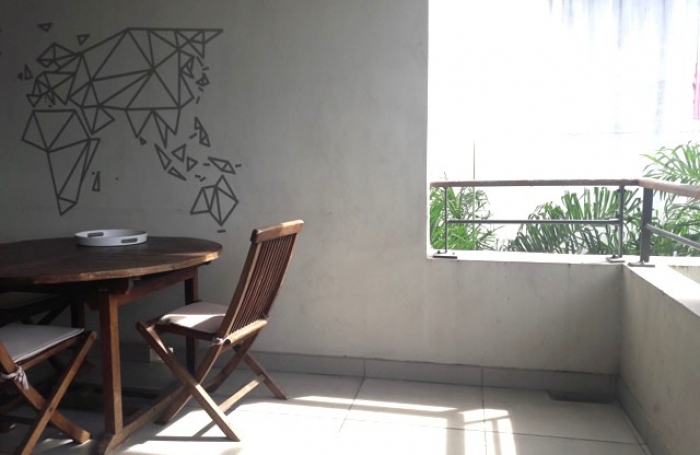 Grand T3 avec varangue et vue mer