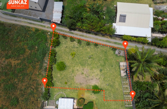 Vente Terrain 433m&sup2; Saint Joseph