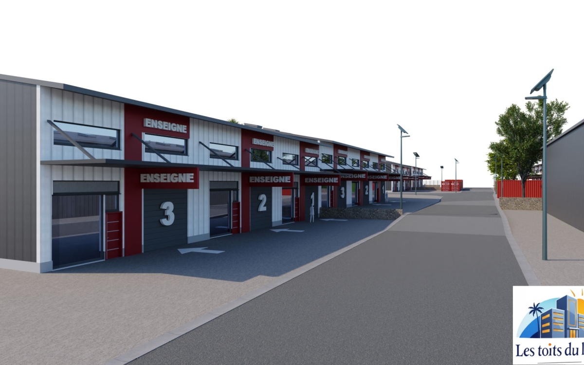 Cellules logistiques et artisanales Sainte-Marie (La Mare)