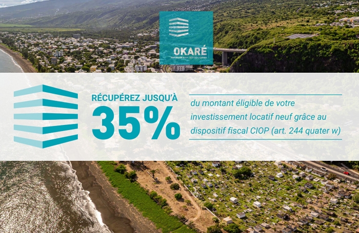 Vente Appartement 43.69m&sup2; 2 pi&egrave;ces Saint Paul