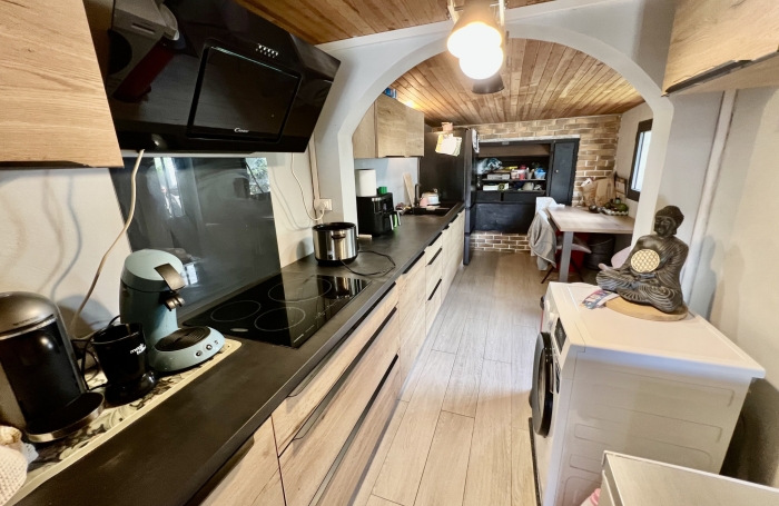 SAINT PHILIPPE 97442 - MAISON EN BON &Eacute;TAT G&Eacute;N&Eacute;RAL - VARANGUE - TERRAIN PLAT