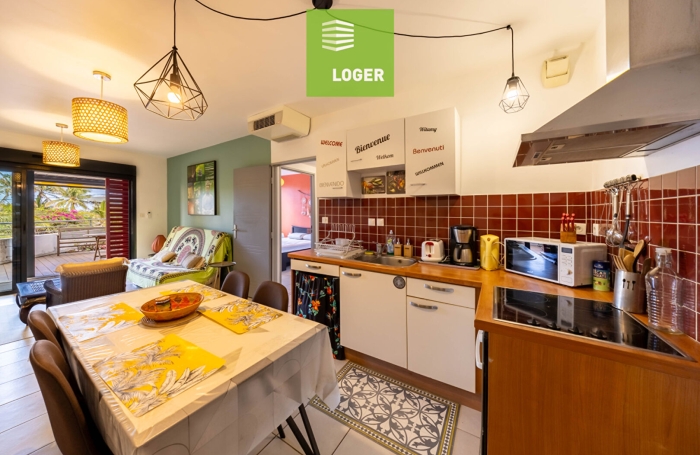 Location Appartement 43.6m&sup2; 2 pi&egrave;ces Saint-Pierre