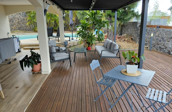 En location &agrave; Saint-Paul : villa de 125m2 avec 5 pi&egrave;ces