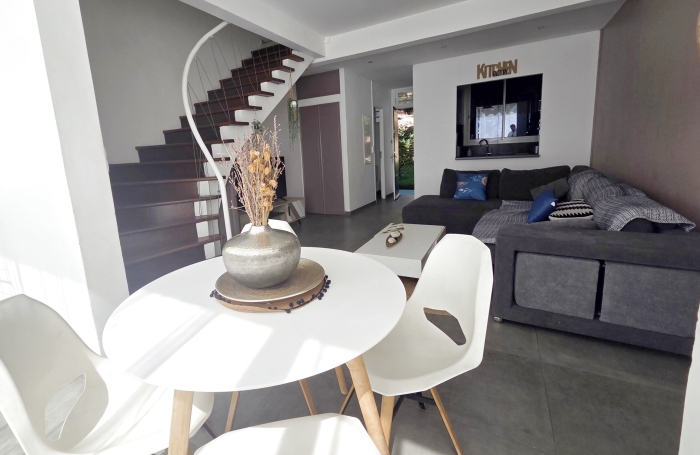A louer T3 duplex, la campagne en ville