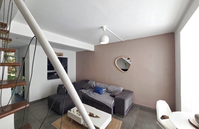 A louer T3 duplex, la campagne en ville