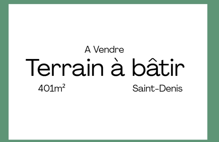 Vente Terrain 97490