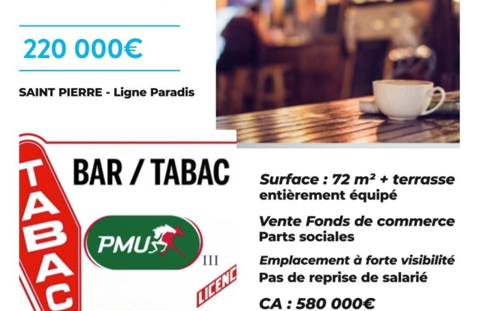 Vente Fonds de commerce 97410