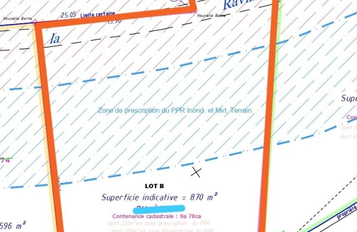 Vente Terrain 870m&sup2; Le Guillaume