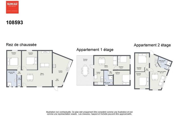 Vente Immeuble 177.00m&sup2; Le Tampon