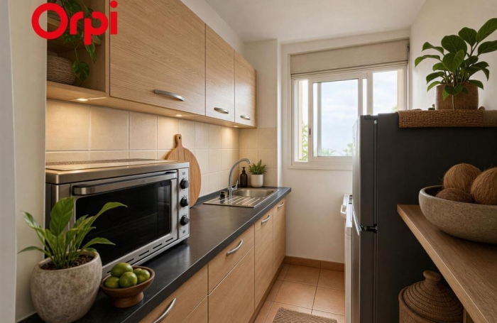 Vente Appartement 41.26m&sup2; 2 pièces Le Tampon