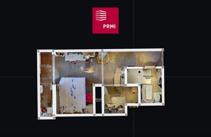 Vente Appartement 23m&sup2; 1 pi&egrave;ce Saint Denis