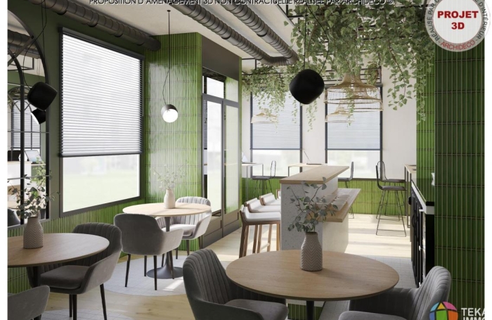 Location Local commercial 53m&sup2; 2 pièces Saint Denis
