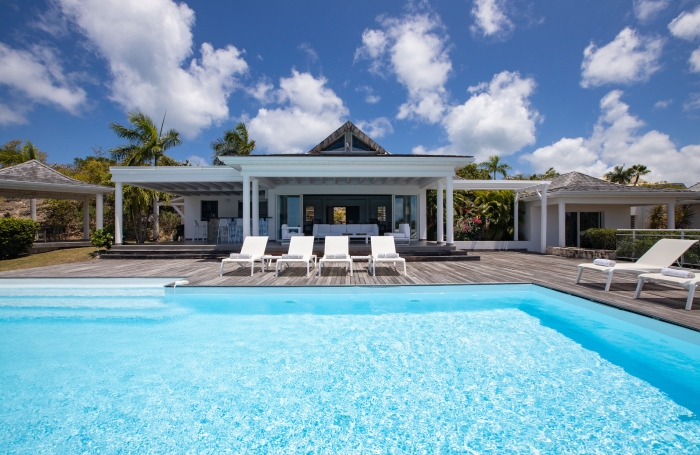 Propri&eacute;t&eacute; de 2 villas vue mer aux Terres Basses