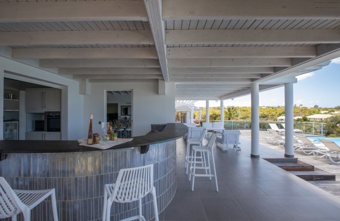 Propri&eacute;t&eacute; de 2 villas vue mer aux Terres Basses
