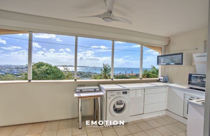 Appartement T2  vue mer , Haut d'Agrement
